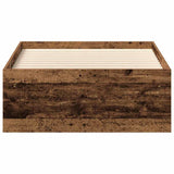 Bed Frame without Mattress Old Wood 100x200cm Engineered Wood 3328820
