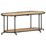 TV Cabinet 100x42x40 cm Solid Wood Rough Mango 4013488