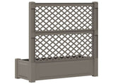 Big Planter with Trellis Grey 99.5 x 43 x 133.5 cm PP 42041723