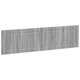 Wall-Mounted Headboard UTRECHT Grey Sonoma Engineered Wood 897811