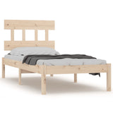 Bed Frame without Mattress 90x200 cm Solid Wood 3104723