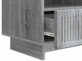 TV Cabinet Grey Sonoma 102 x 34.5 x 50 cm Engineered Wood 893991