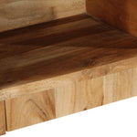 ZNTS Bedside Cabinet 50x27x50 cm Solid Wood Acacia 4017523