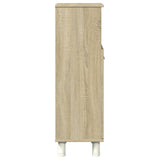 Bathroom Cabinet Sonoma Oak 30.5x30x95 cm Engineered Wood 849630