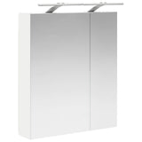 Bathroom Mirror Cabinet White 60 x 14.5 x 70 cm Engineered wood 889063