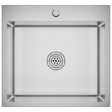 Handmade Kitchen Sink Stainless Steel 51508