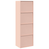 Storage Cabinet Pink 60 x 40 x180 cm Steel 3406197