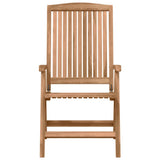Garden Dining Set 4 pcs Brown Solid Teak Wood 3375780