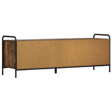 TV Cabinet 140 x 39.5 x 50 cm Smoked Oak Engineered Wood 8013766