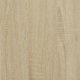 ZNTS 3 Piece Bathroom Furniture Set Sonoma Oak Engineered Wood 3300991