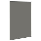 Roller Blind Blackout Grey 150x230 cm Fabric Width 146.6 cm Polyester 4011216