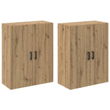 Wall-Mounted Cabinet 2 pcs Artisan Oak 69.5 x 34 x 90 cm 3394507