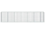 Gabion with 3.5 mm Wire and 5x10 cm Mesh 650x100x200 cm 3462967