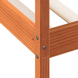 Day Bed without Mattress Wax Brown 90x190 cm Single Solid Wood Pine 842881