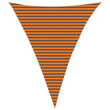 Sun Shade Sail Orange and Brown 4 x 5 x 5 m 42031150