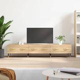 TV Cabinet Sonoma Oak 150x36x30 cm Engineered Wood 829135