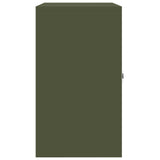 Storage Cabinet Olive Green 80 x 40 x 70 cm Steel 891680