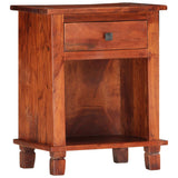 Bedside Cabinet 40x30x50 cm Solid Acacia Wood 286265