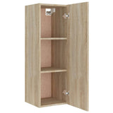 8 Piece TV Cabinet Set Sonoma Oak Engineered Wood 3114296