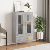 Highboard Grey Sonoma 69.5x31x115 cm Engineered Wood 828290