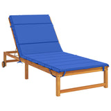 Sunlounger Cushion GEMERT 100% Polyester Royal Blue 948545