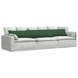 Sofa Pillows 2 pcs Dark Green 200 x 40 cm Corduroy Fabric 42013908
