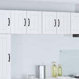 Wall Cabinet LUCCA 2 pcs White 60 x 31 x 40 cm Engineered Wood 884915