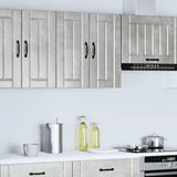 Kitchen Wall Cabinet Lucca Concrete Grey Engineered Wood 853821
