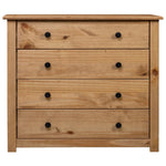 Side Cabinet 80x40x73 cm Pine Panama Range 282658