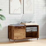 Record Cabinet Old Wood 84.5x38x48 cm Engineered Wood 857240