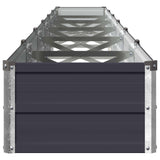 Raised Garden Bed Anthracite 480 x 40 x 24 cm cold-rolled steel 8006367