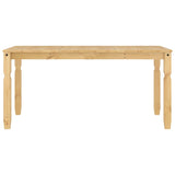Dining Table Corona 160x80x75 cm Solid Wood Pine 4005717