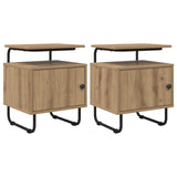 Bedside Cabinet 2 pcs Artisan Oak 40 x 36.5 x 50 cm 8007646