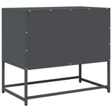 ZNTS TV Cabinet Anthracite 68x39x60.5 cm Cold-rolled Steel 853334