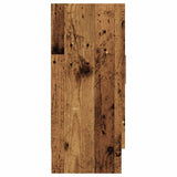 Sideboard Old Wood 120x30.5x70 cm Engineered Wood 856164