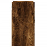 Wall Cabinet Smoked Oak 60x31x60 cm Engineered Wood 829961
