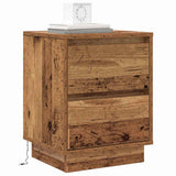 Bedside Cabinet Old Wood 39 x 34.5 x 50 cm Engineered wood 869622