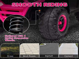 12V Kids Electric Ride on ATV, Battery-Powered Quad Bike w/ Spring Suspension, Forward Backward, T3398P348457