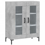 Sideboard Concrete Grey 69.5x34x90 cm Engineered Wood 827792