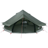 Tipi Tent Army Green 800 x 800 x 430 cm Polyester and Steel 42028718
