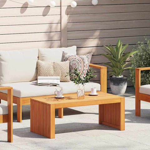Coffee Table Brown 90 x 45 x 35 cm Solid acacia wood 4108120