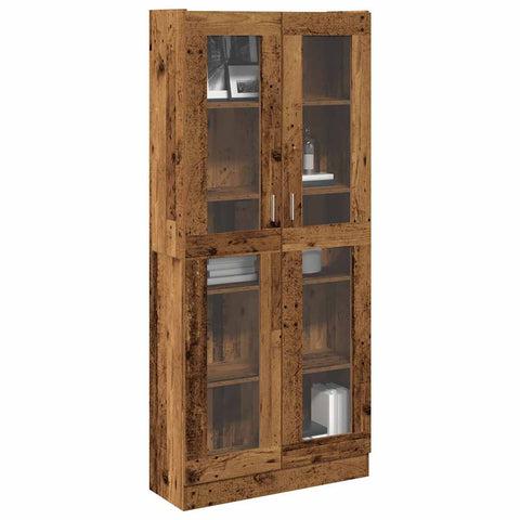 Highboard Old Wood 82.5x30.5x185 cm Engineered Wood 3318720