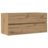 Sink Cabinet Artisan Oak 100x38.5x45 cm Engineered Wood 856253
