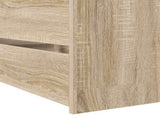 Bed Frame with Storage Sonoma Oak 80 x 200 cm Engineered Wood 3429510