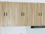 Wall Cabinet PORTO Sonoma Oak 60 x 31 x 100 cm Engineered Wood 885487