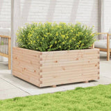 Garden Planter 100x100x49.5 cm Solid Wood Pine 3282539