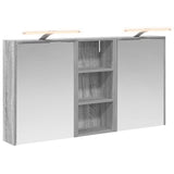 Bathroom Cabinet Set 3 pcs 116 x 16 x 62.5 cm Engineered wood 3403821