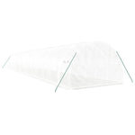 Greenhouse with Steel Frame White 48 m² 16x3x2 m 3188056