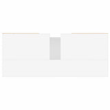 Bathroom Cabinet White 80x33x60 cm Engineered Wood 831660