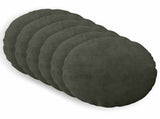 Cushion Cover 6 pcs HEERLEN Anthracite 60 cm Corduroy 922930